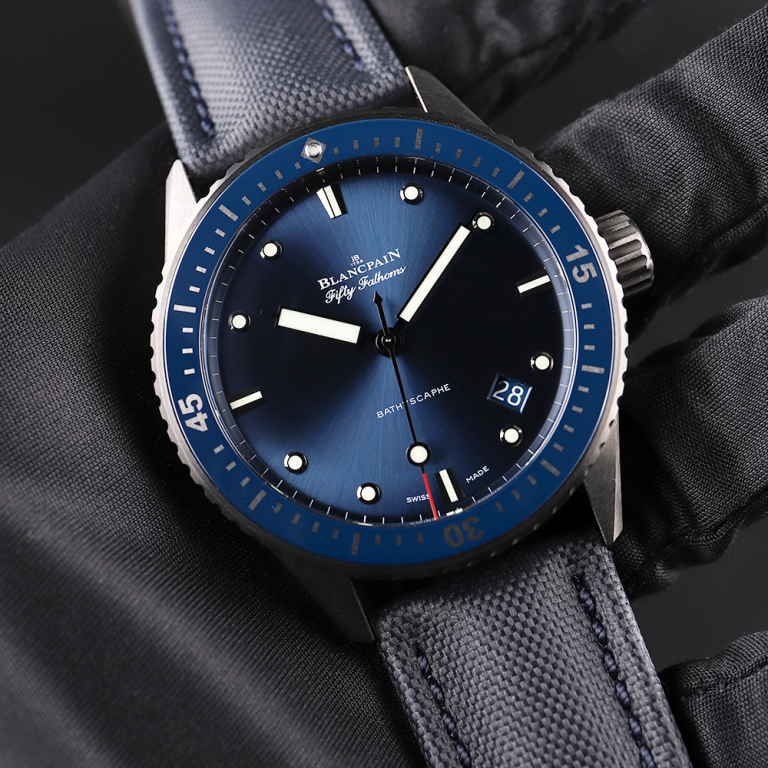 Fifty Fathoms Bathyscaphe Automatic 5000-0240-O52A ‣ Rare Rare Ltd ...